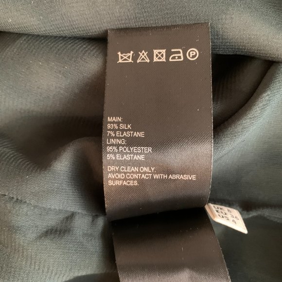 Whistles Black & White Print Silk Stretch Dress - Picture 6 of 7